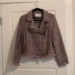 CUPCAKES & CASHMERE TWEED BLAZER JACKET M